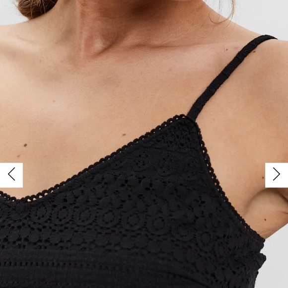 Vero Moda Black Mini dress spaghetti straps medium - Picture 3 of 9